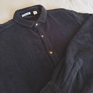 Adam Mar - Montauk Oxford - Terry Cloth - Black - XL